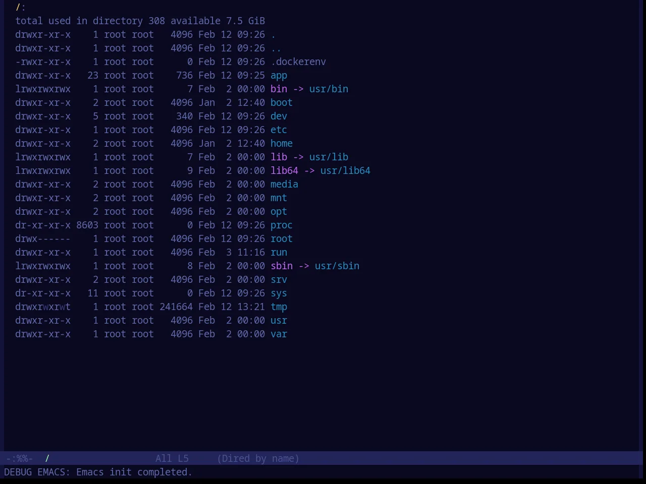 Base16 Eris Theme in dired