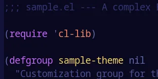 Preview of Base16 Eris Theme theme