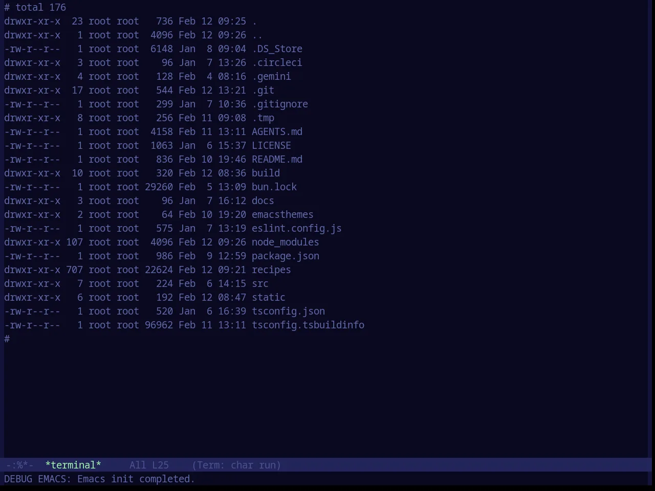 Base16 Eris Theme in term