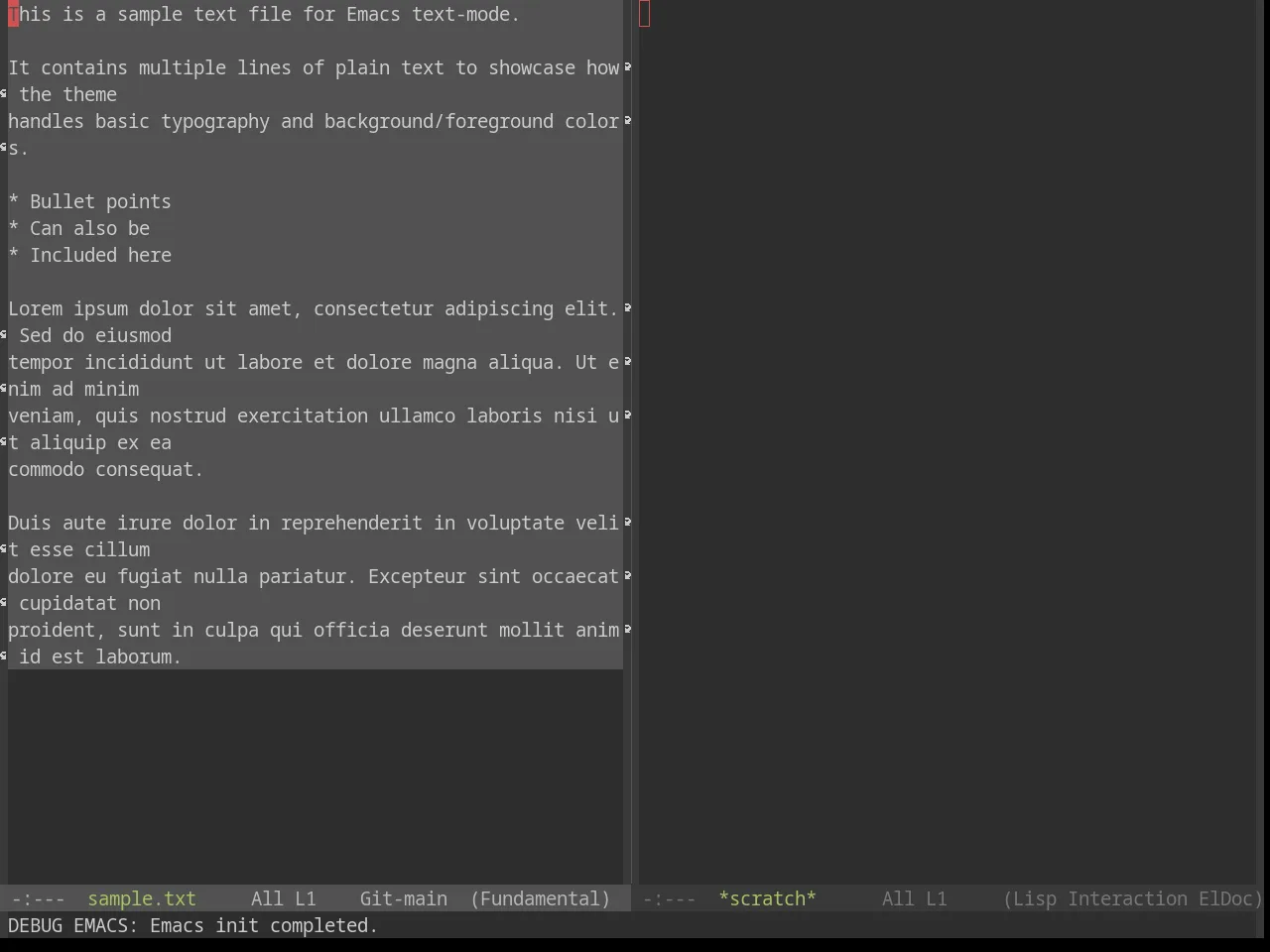 Base16 Espresso Theme in fundamental-mode