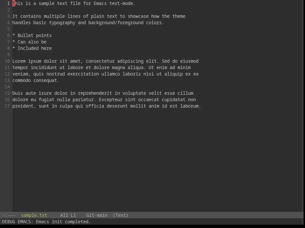 Base16 Espresso Theme in text-mode
