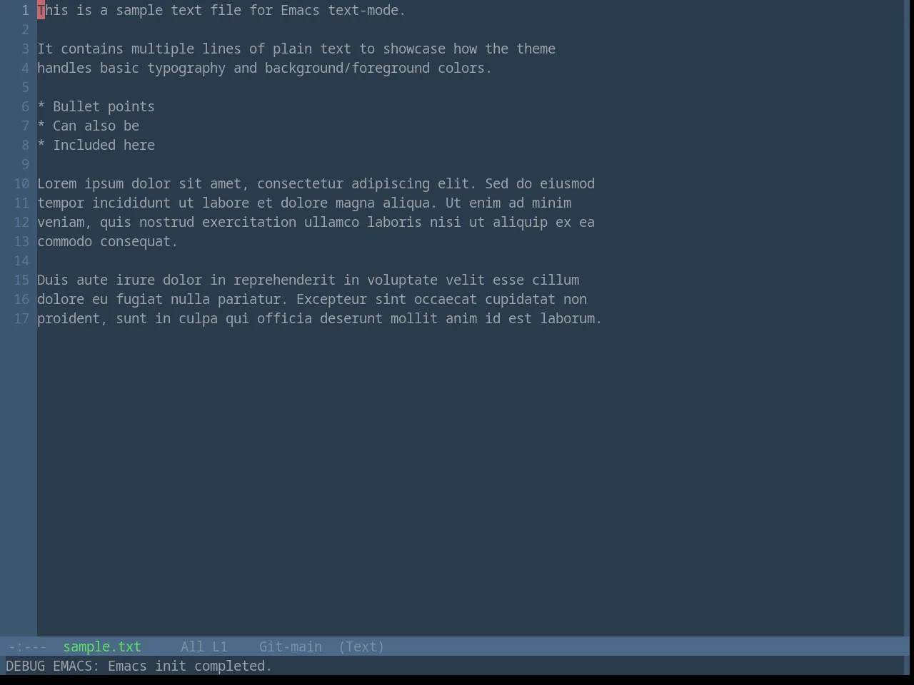 Base16 Eva Dim Theme in text-mode