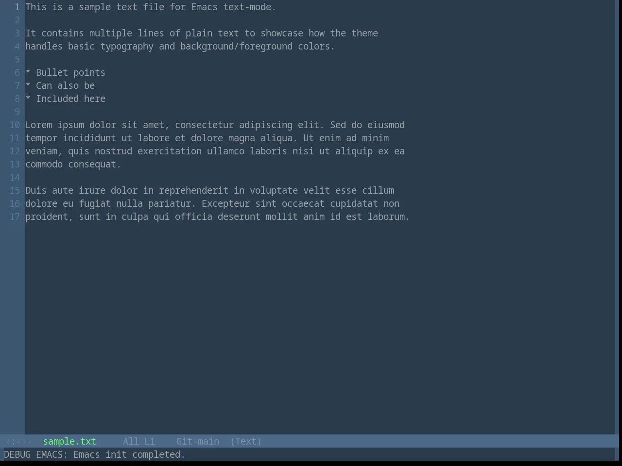 Base16 Eva Theme in text-mode