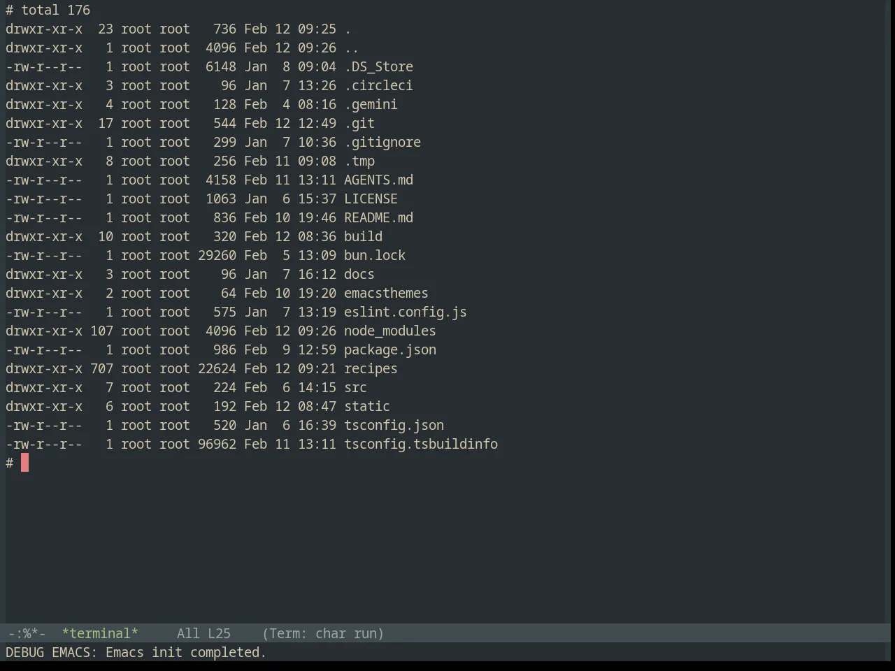 Base16 Everforest Dark Hard Theme in term