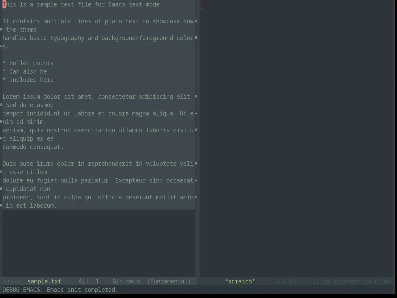 Base16 Everforest Dark Medium Theme in fundamental-mode