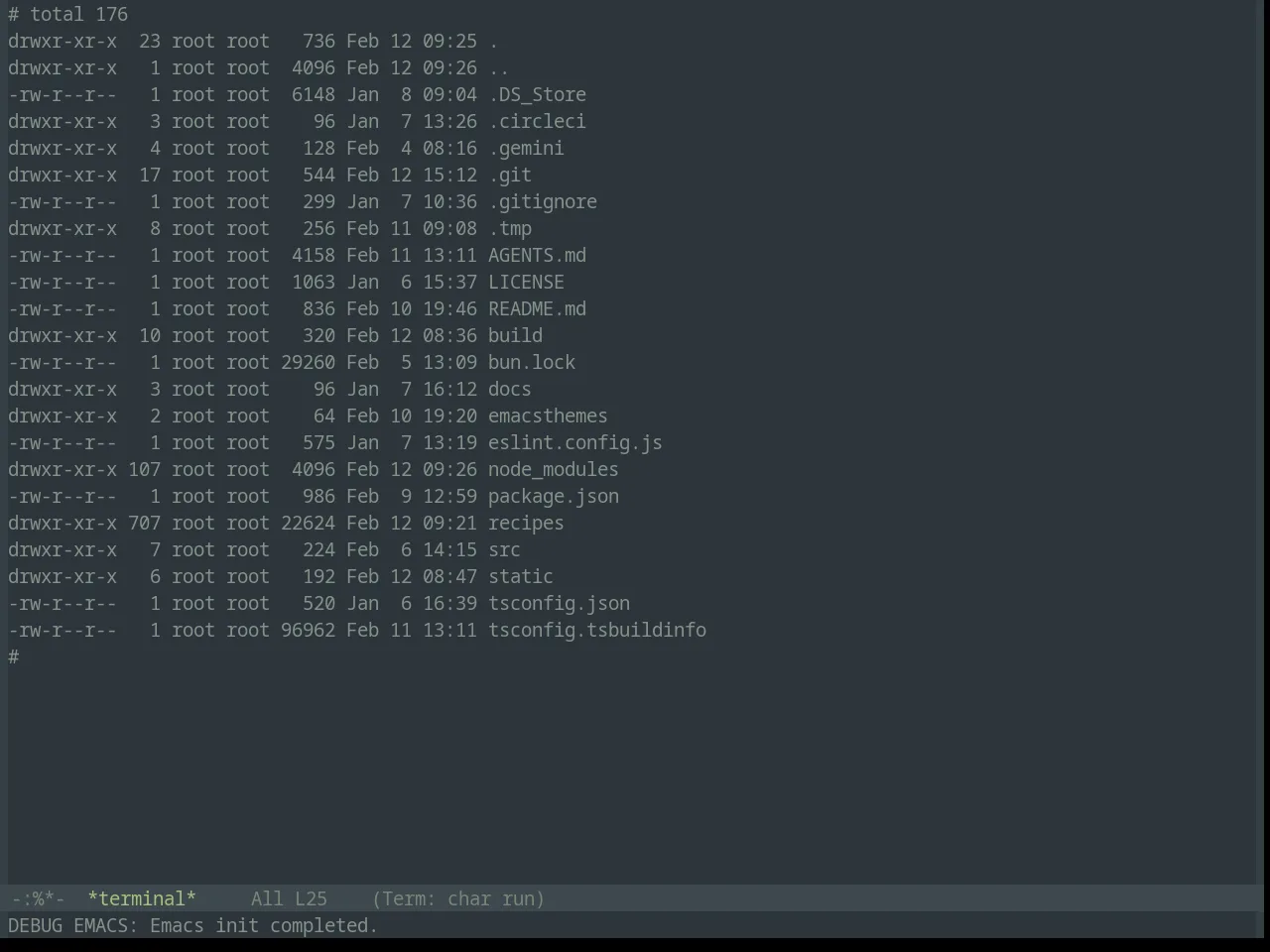 Base16 Everforest Dark Medium Theme in term