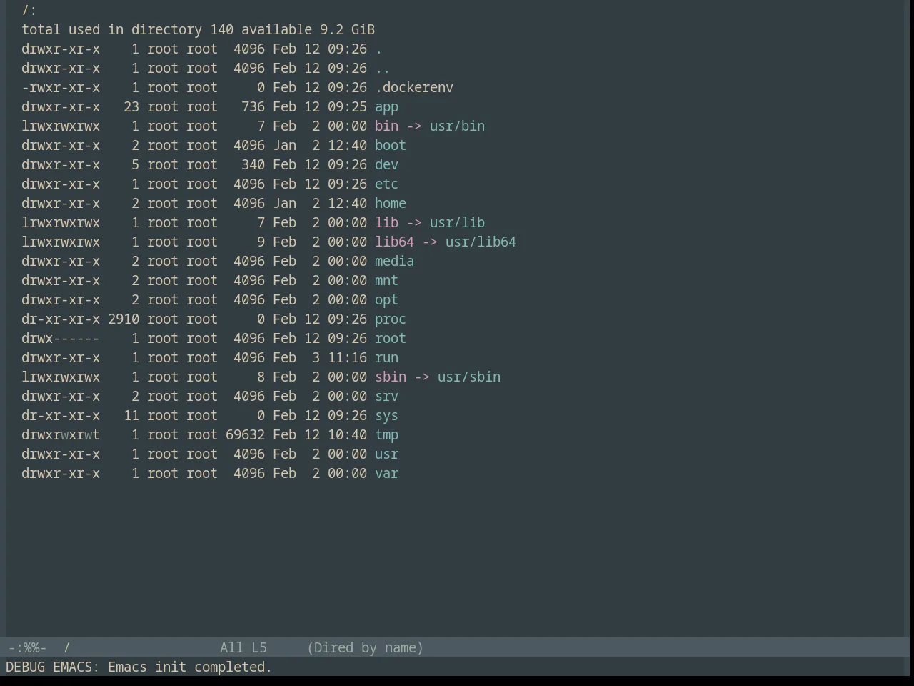 Base16 Everforest Dark Soft Theme in dired