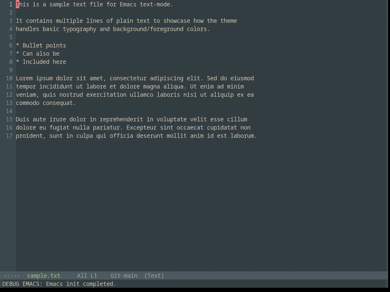 Base16 Everforest Dark Soft Theme in text-mode
