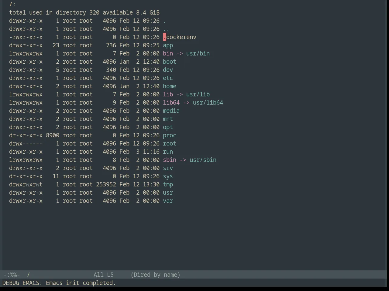 Base16 Everforest Theme in dired