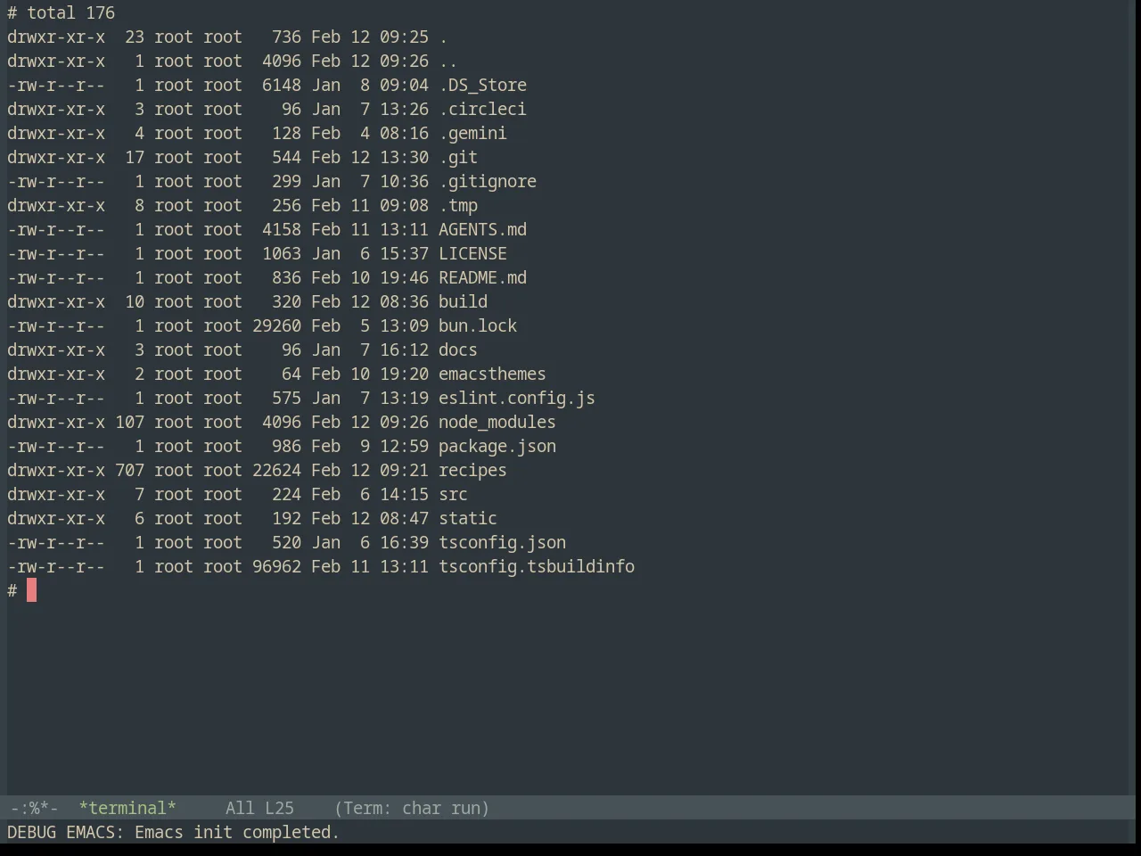 Base16 Everforest Theme in term