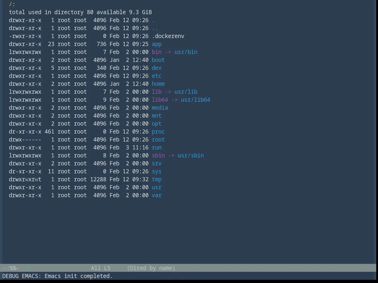 Base16 Flat Theme in dired