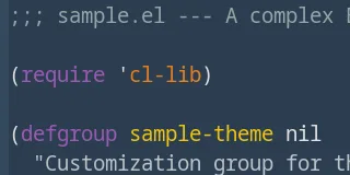 Preview of Base16 Flat Theme theme