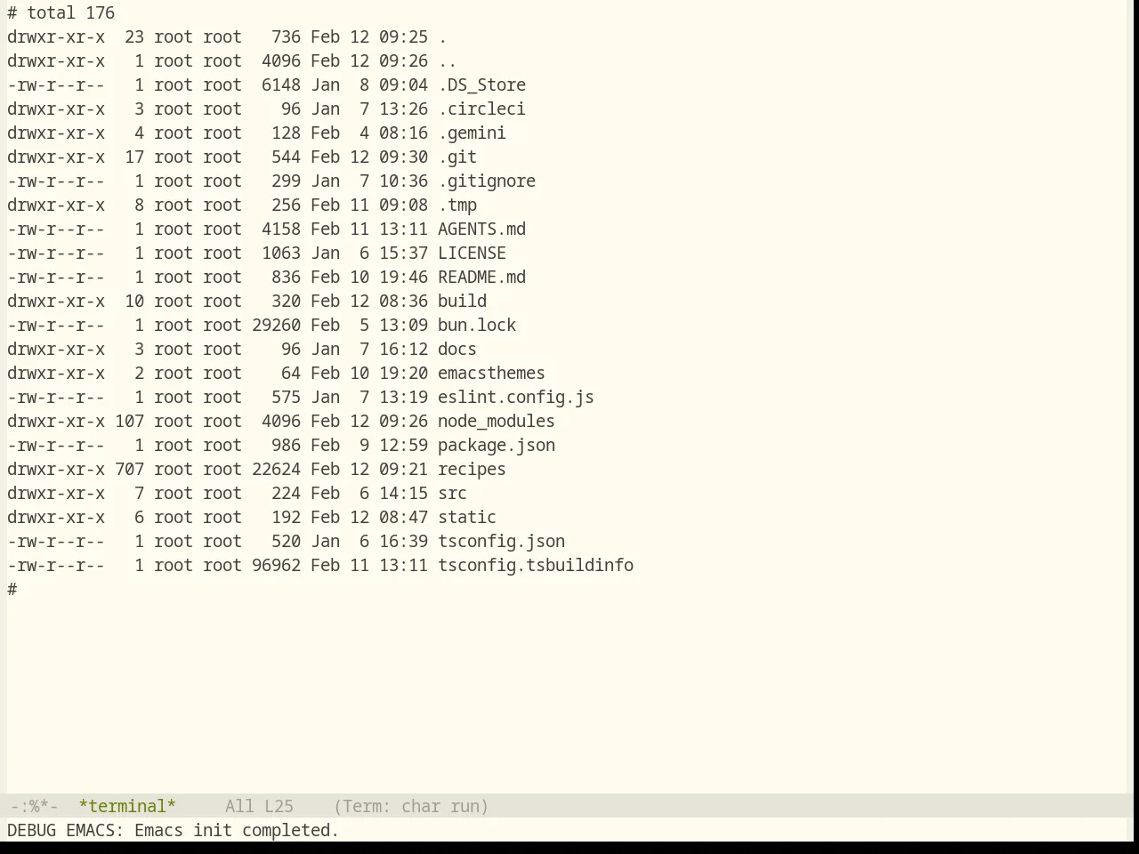 Base16 Flexoki Light Theme in term