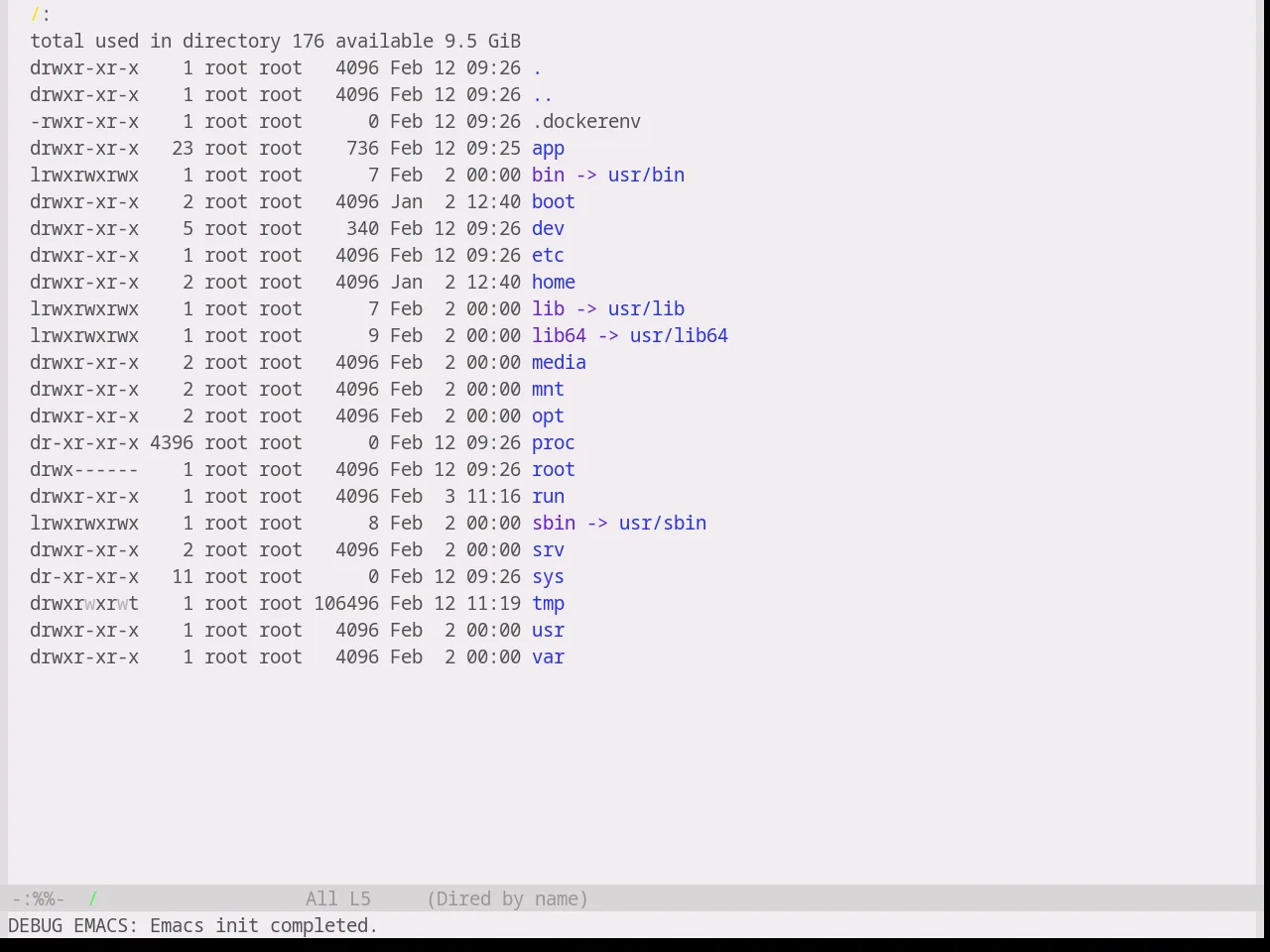 Base16 Fruit Soda Theme in dired