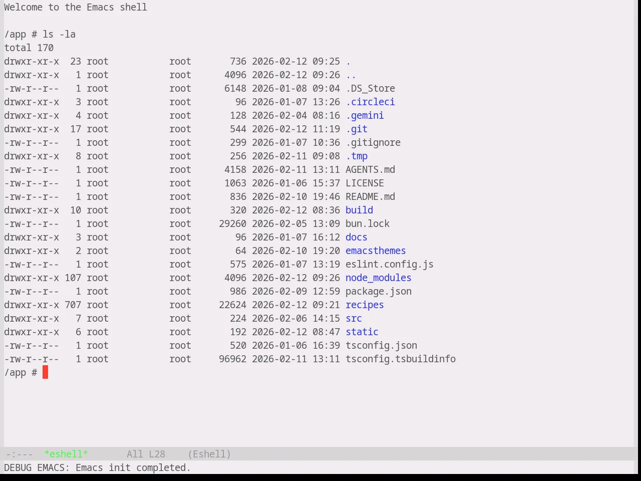 Base16 Fruit Soda Theme in eshell