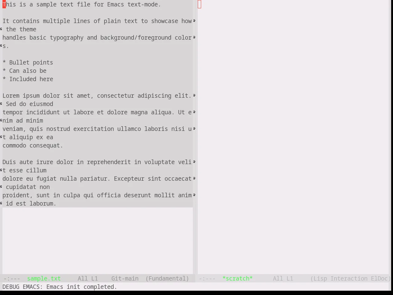Base16 Fruit Soda Theme in fundamental-mode
