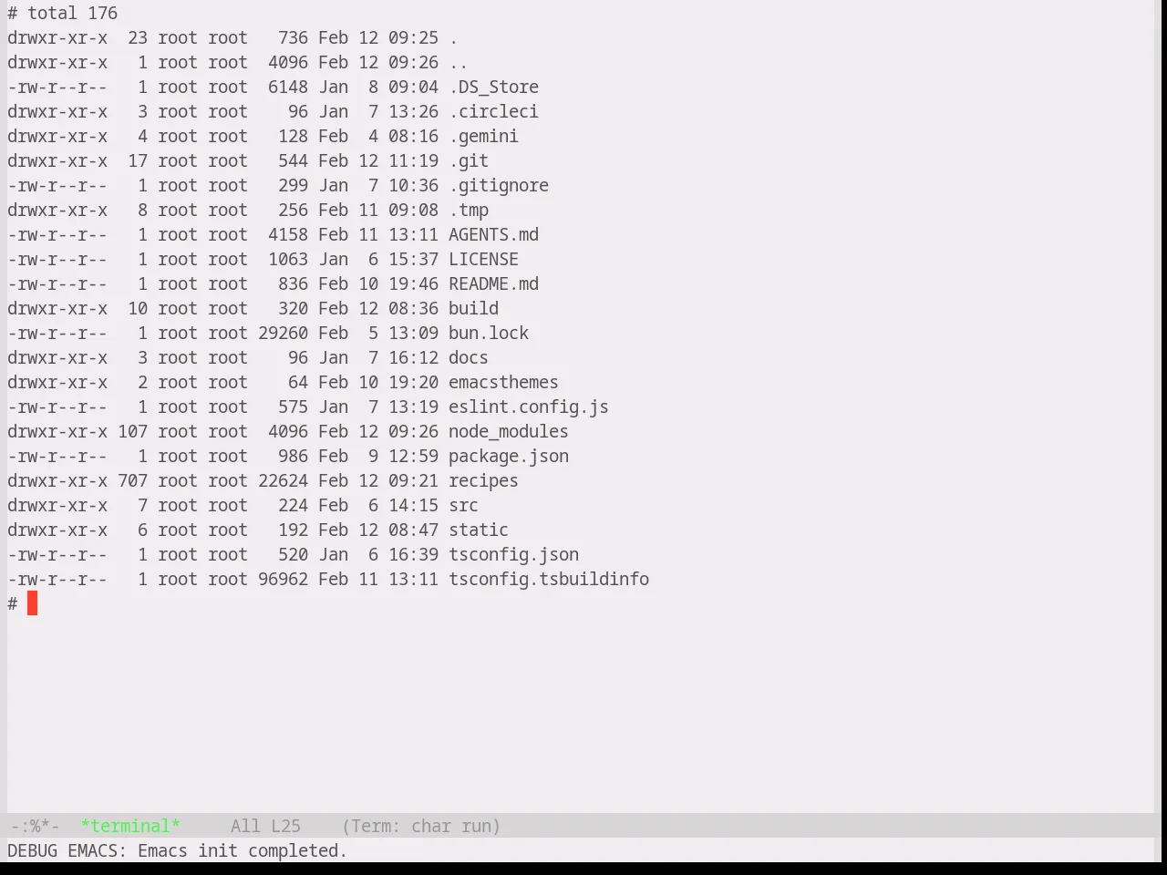 Base16 Fruit Soda Theme in term