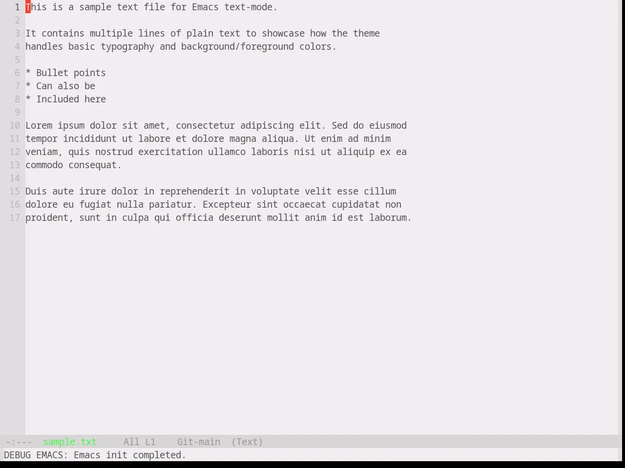 Base16 Fruit Soda Theme in text-mode