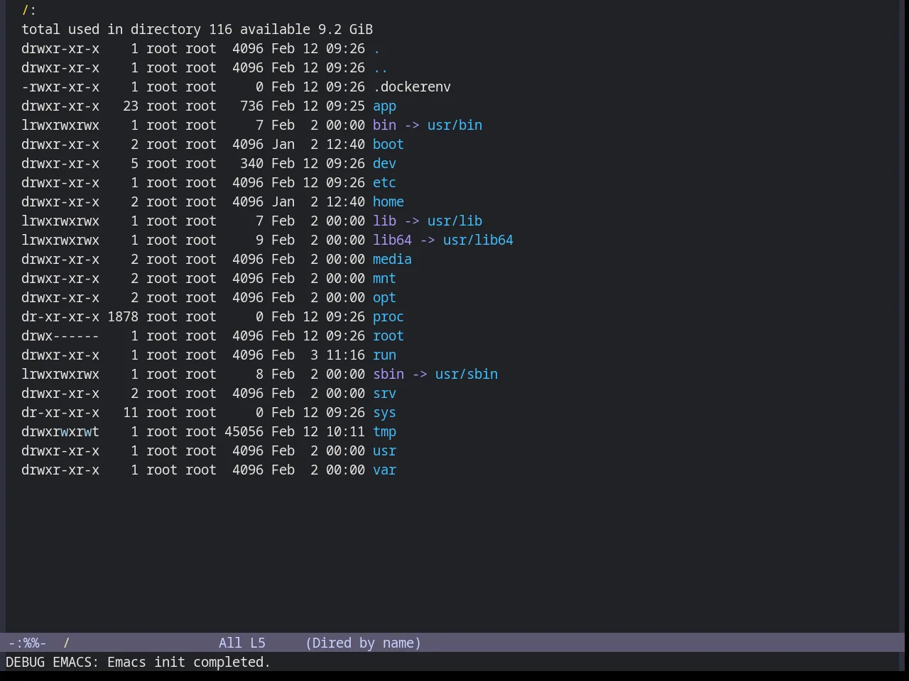 Base16 Gigavolt Theme in dired