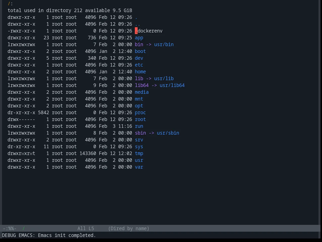 Base16 Github Dark Theme in dired