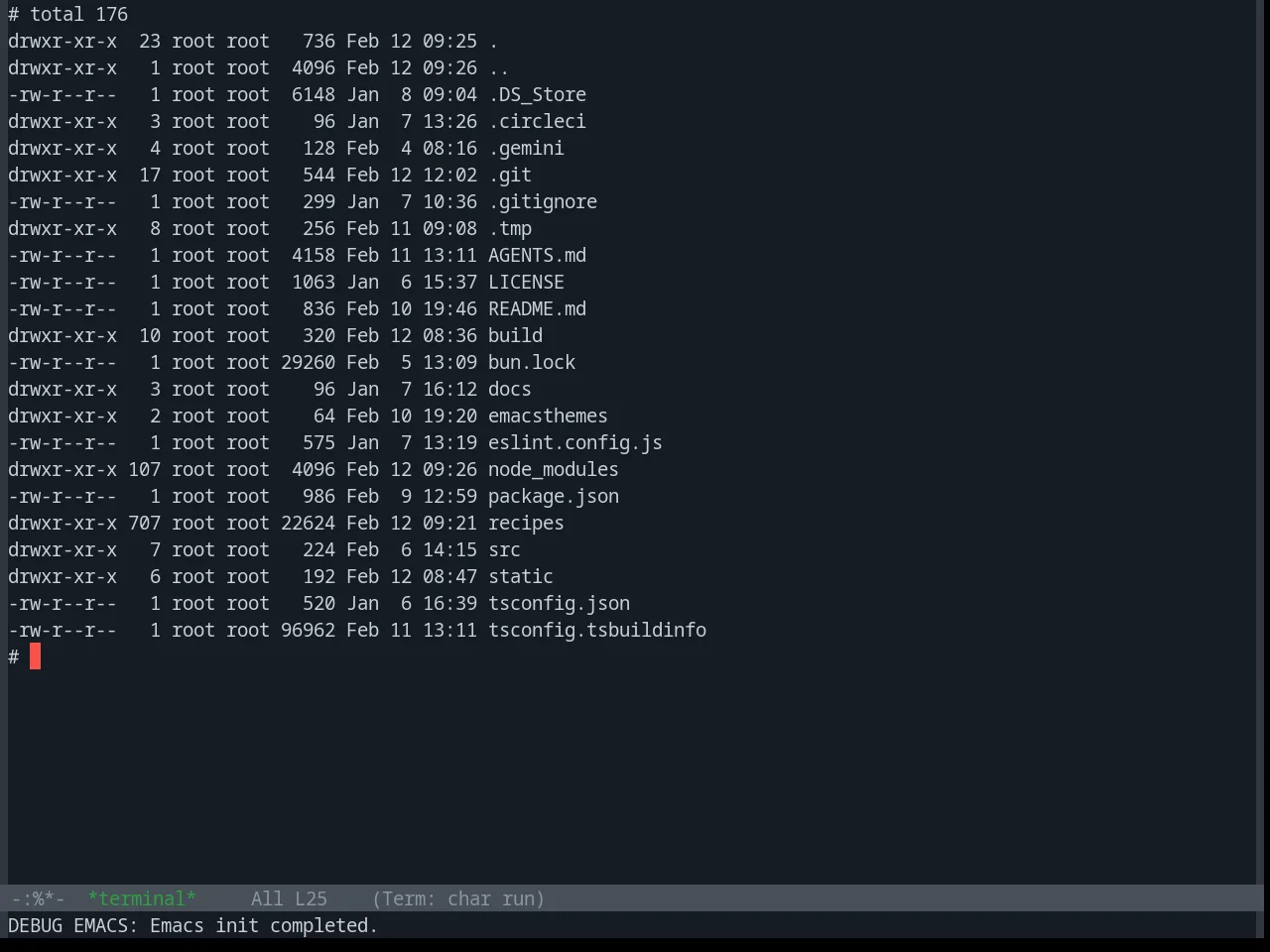 Base16 Github Dark Theme in term