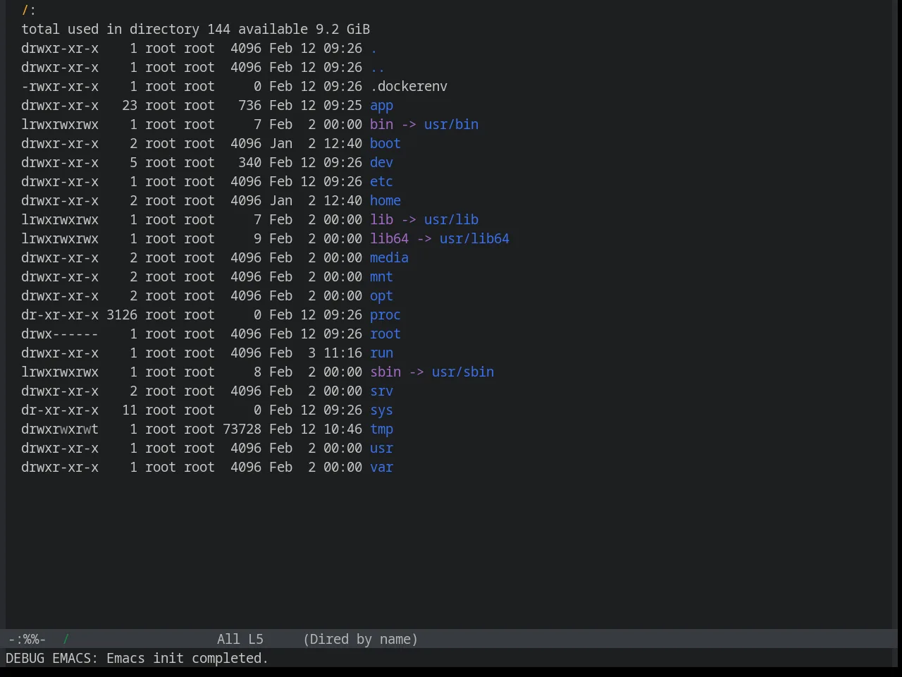 Base16 Google Dark Theme in dired