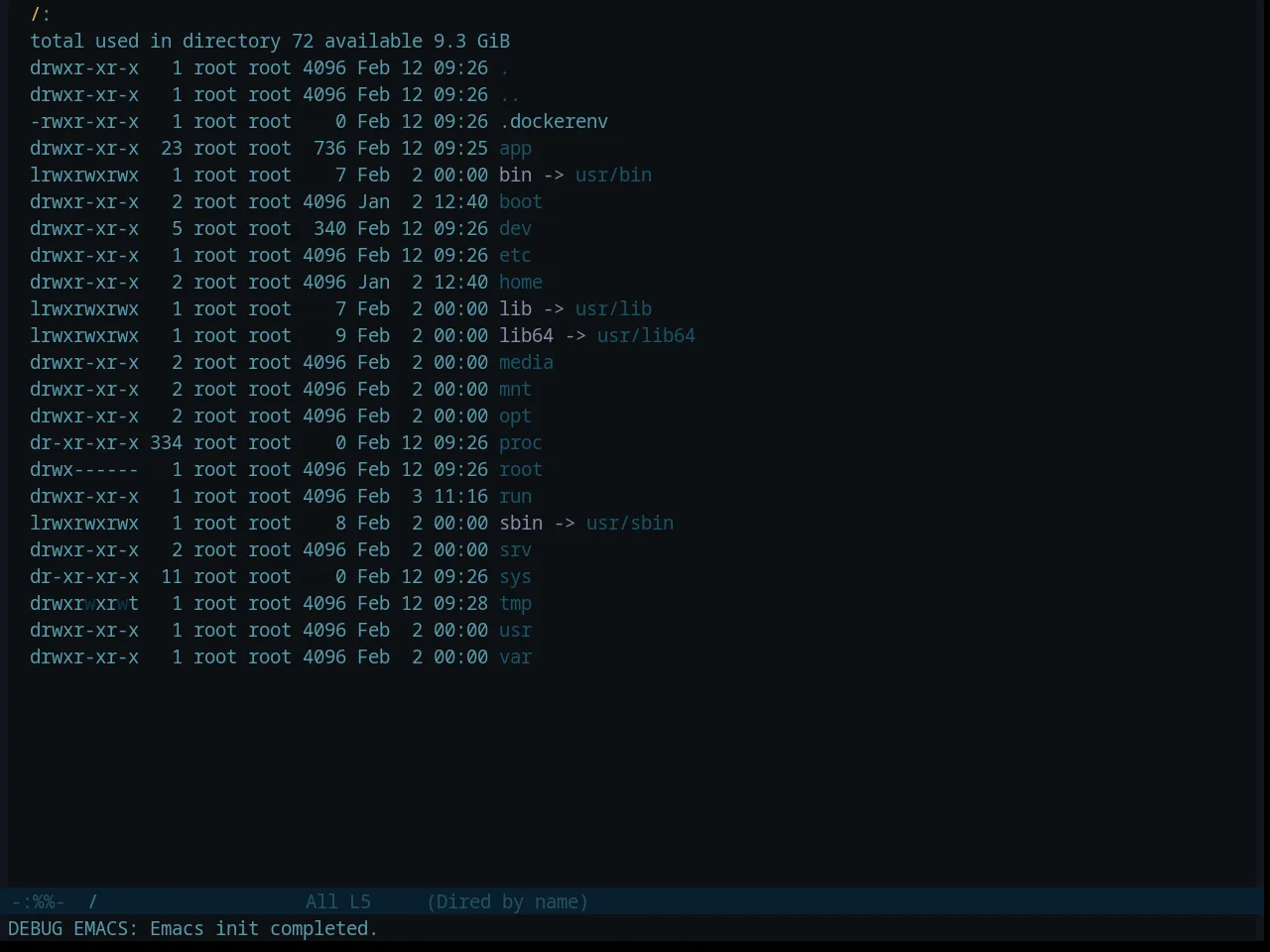 Base16 Gotham Theme in dired