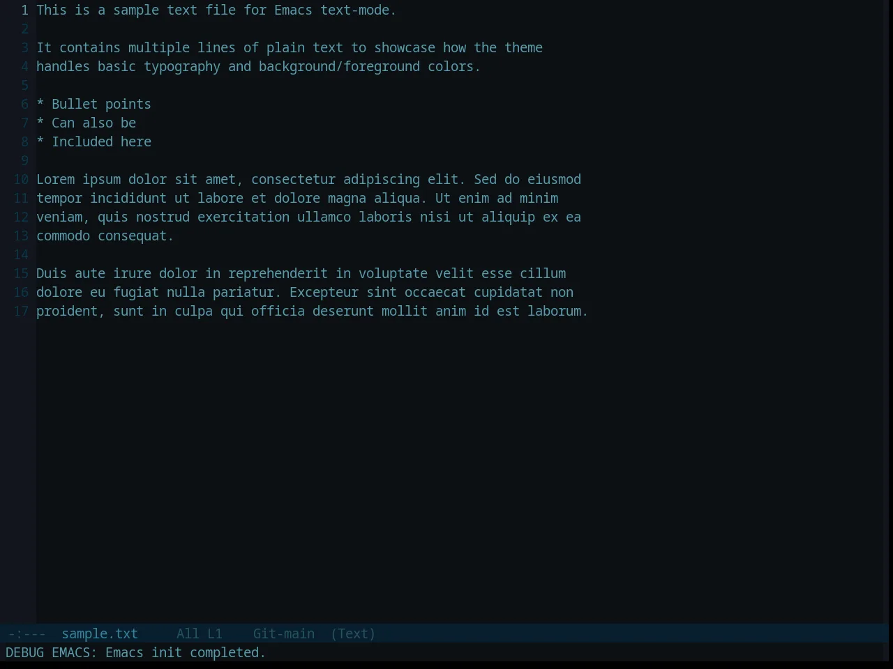 Base16 Gotham Theme in text-mode