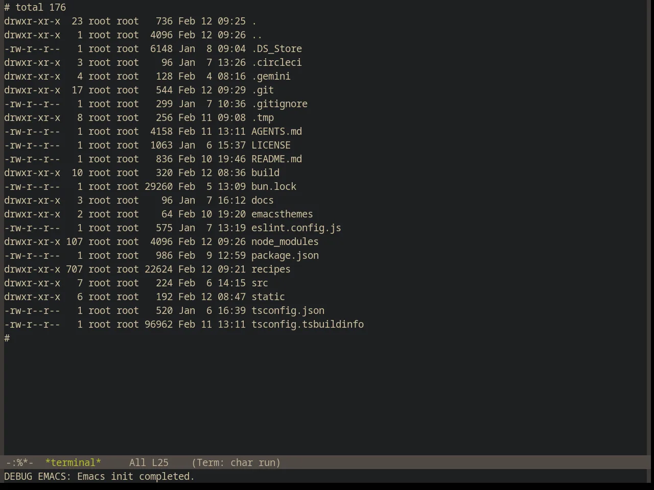 Base16 Gruvbox Dark Hard Theme in term