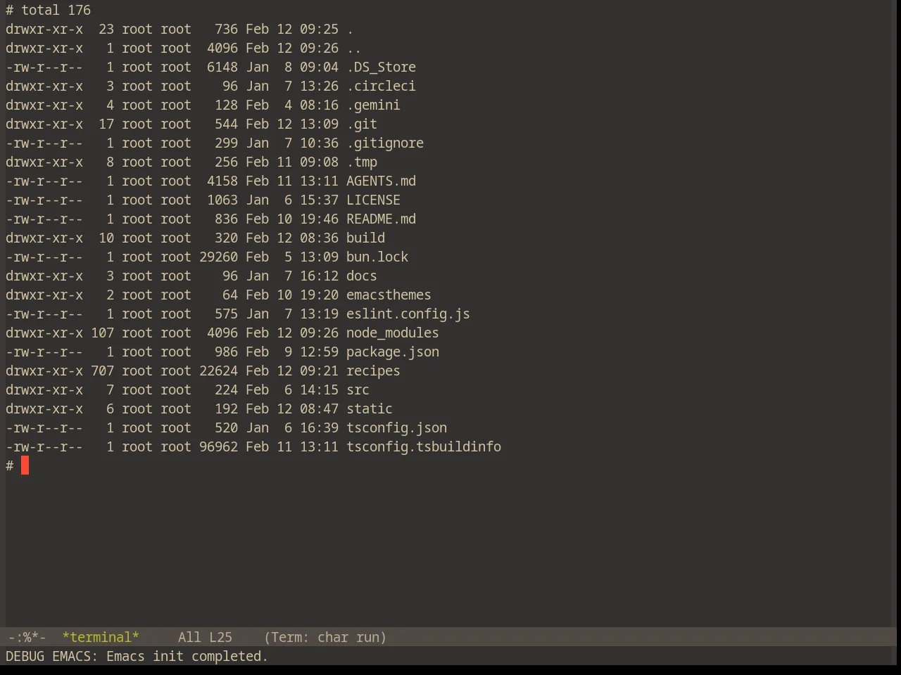 Base16 Gruvbox Dark Soft Theme in term