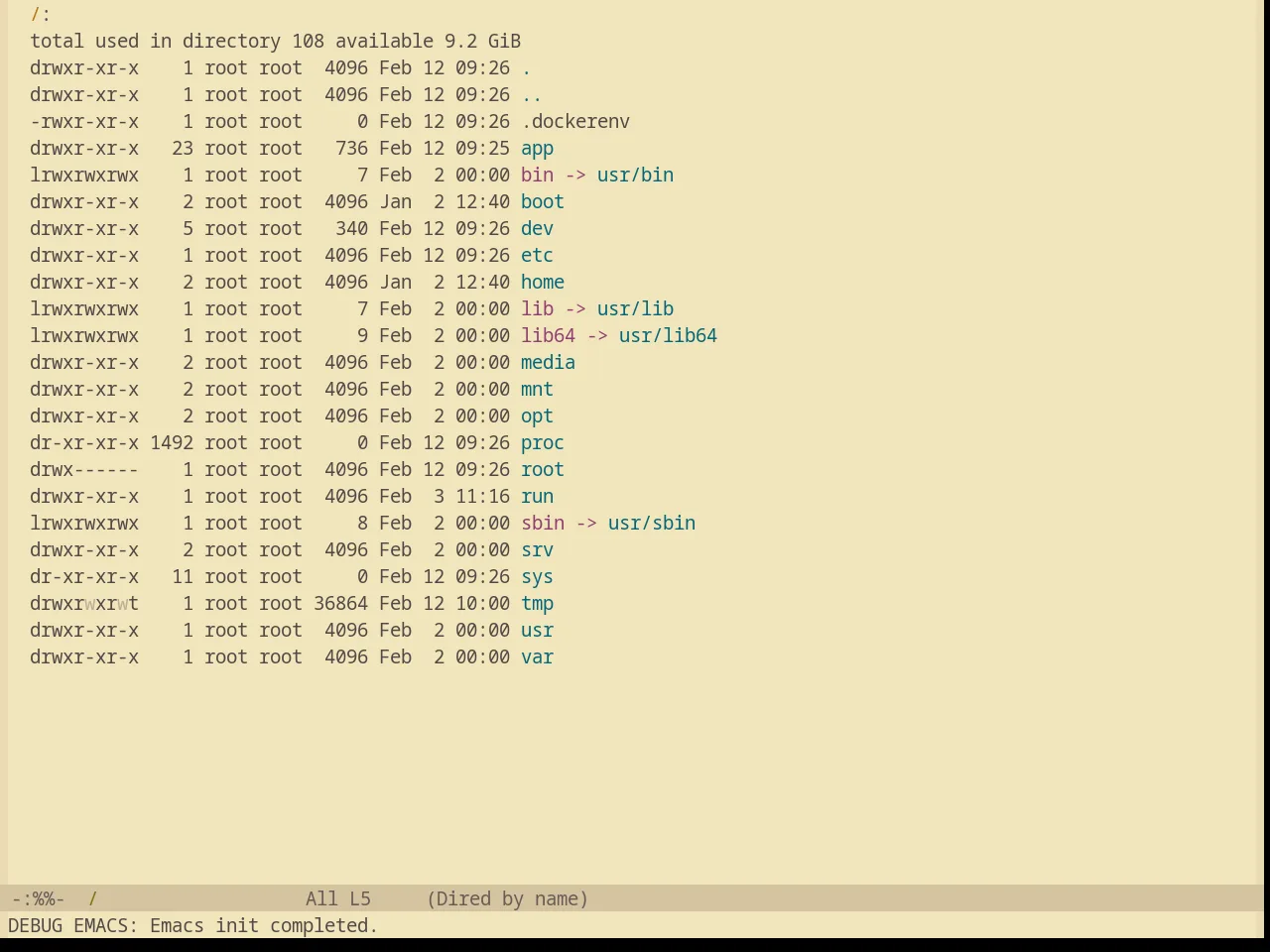 Base16 Gruvbox Light Soft Theme in dired