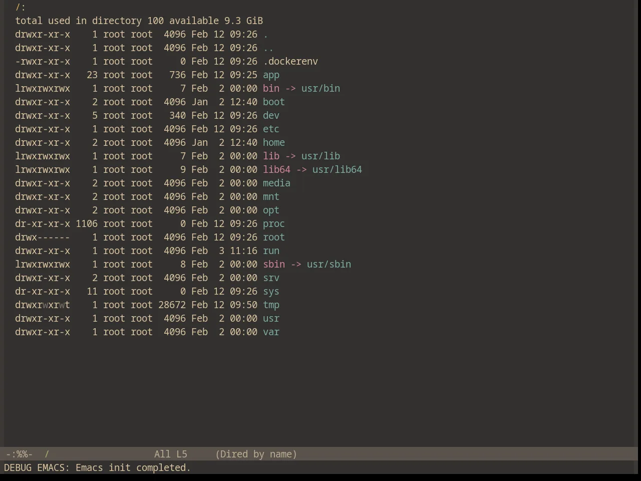 Base16 Gruvbox Material Dark Soft Theme in dired