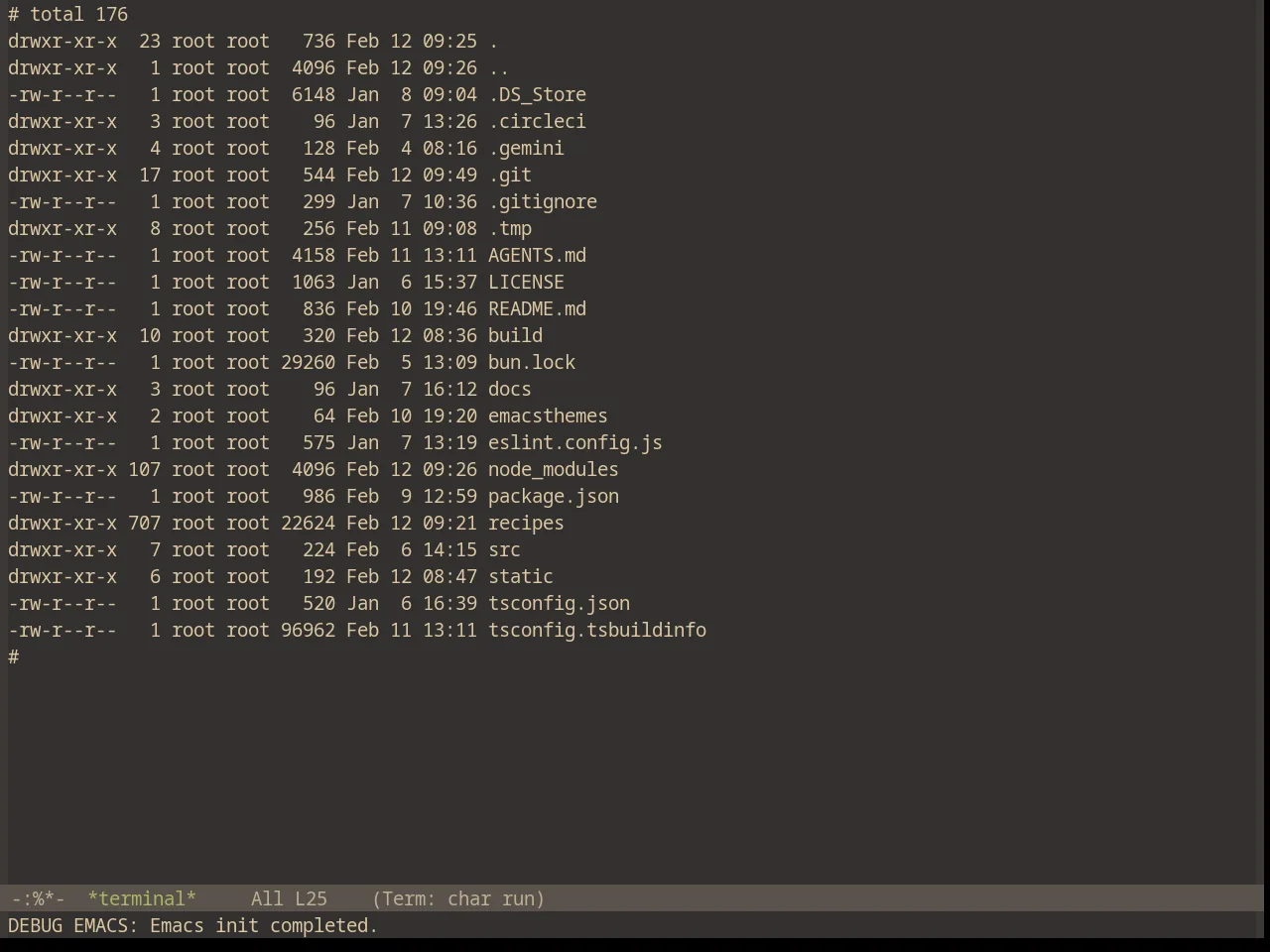 Base16 Gruvbox Material Dark Soft Theme in term