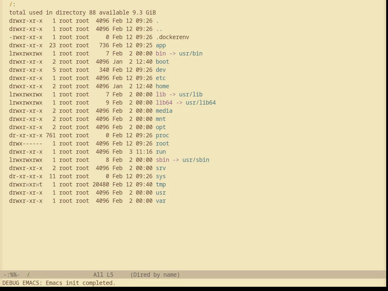 Base16 Gruvbox Material Light Soft Theme in dired