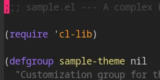 Preview of Base16 Hardcore Theme theme