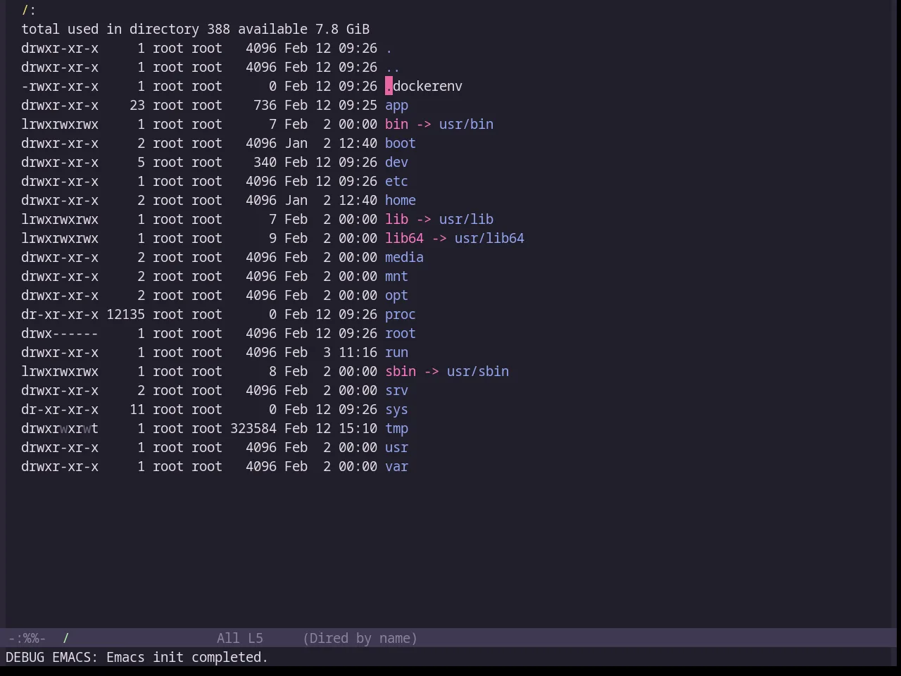 Base16 Hardhacker Theme in dired
