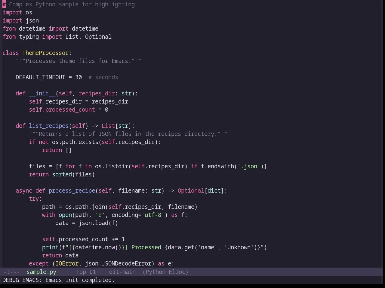 Base16 Hardhacker Theme in python-mode