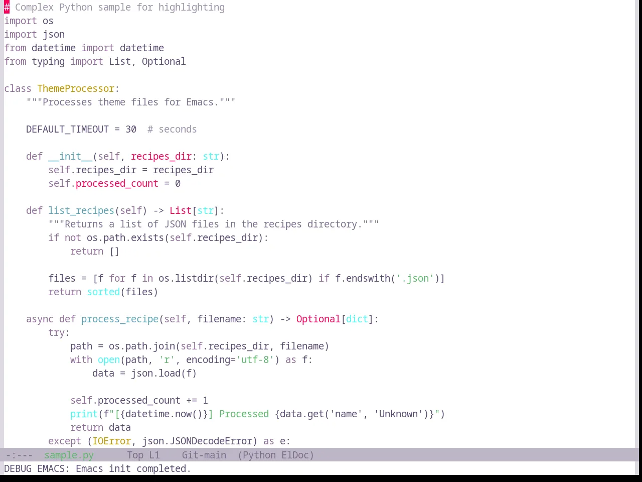 Base16 Heetch Light Theme in python-mode
