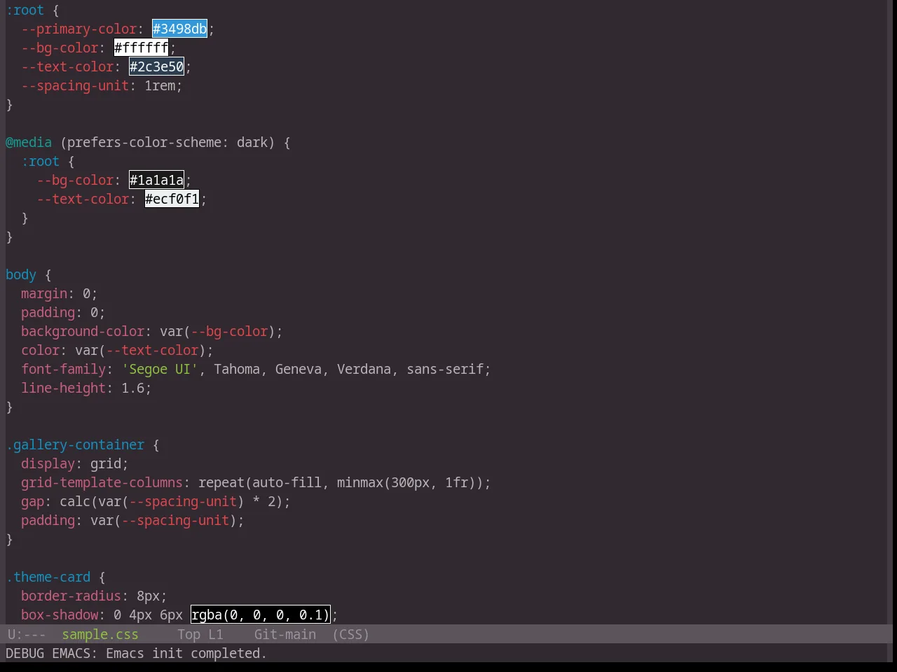 Base16 Hopscotch Theme in css-mode