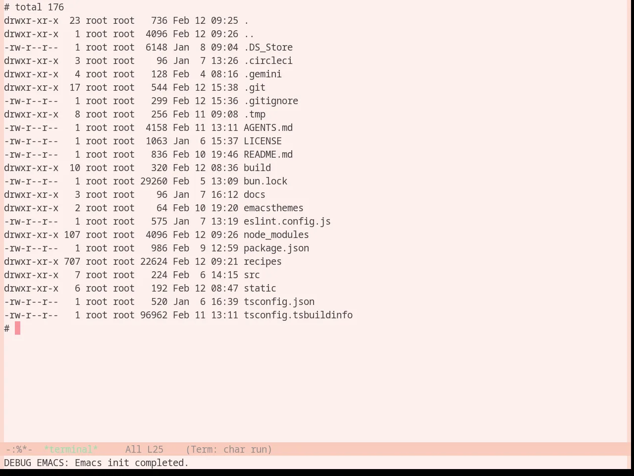 Base16 Horizon Light Theme in term