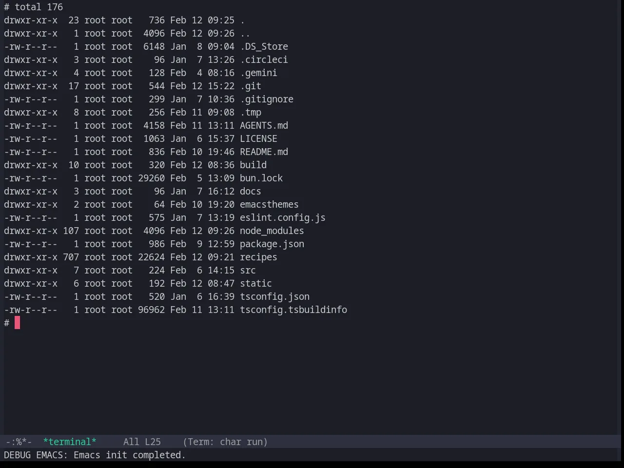 Base16 Horizon Terminal Dark Theme in term