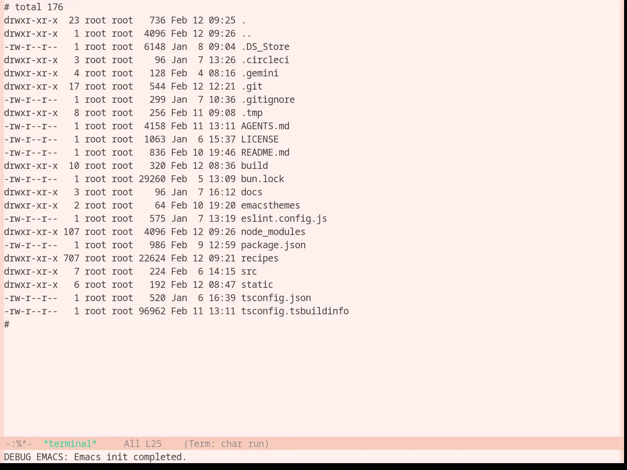 Base16 Horizon Terminal Light Theme in term