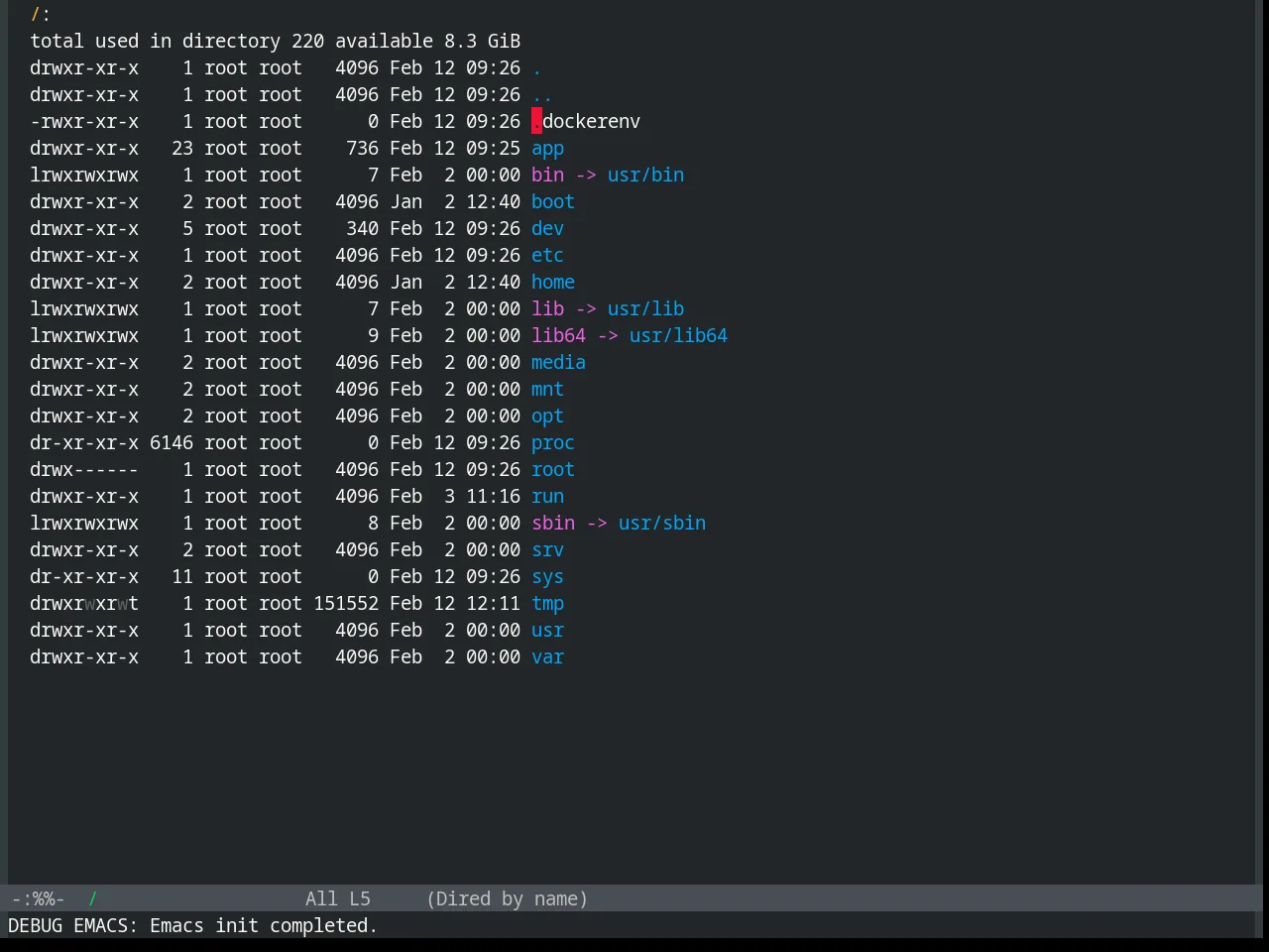 Base16 Humanoid Dark Theme in dired