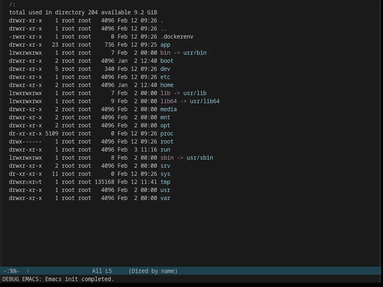 Base16 Ia Dark Theme in dired