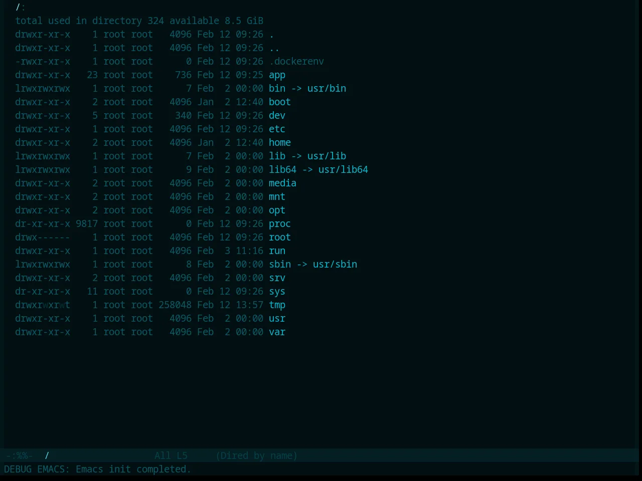 Base16 Icy Theme in dired
