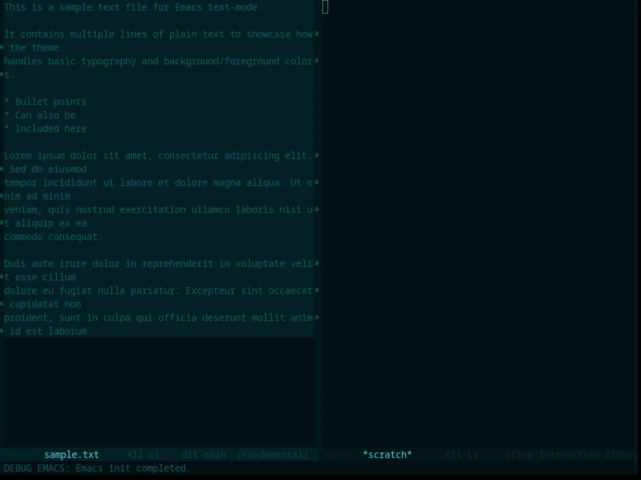 Base16 Icy Theme in fundamental-mode