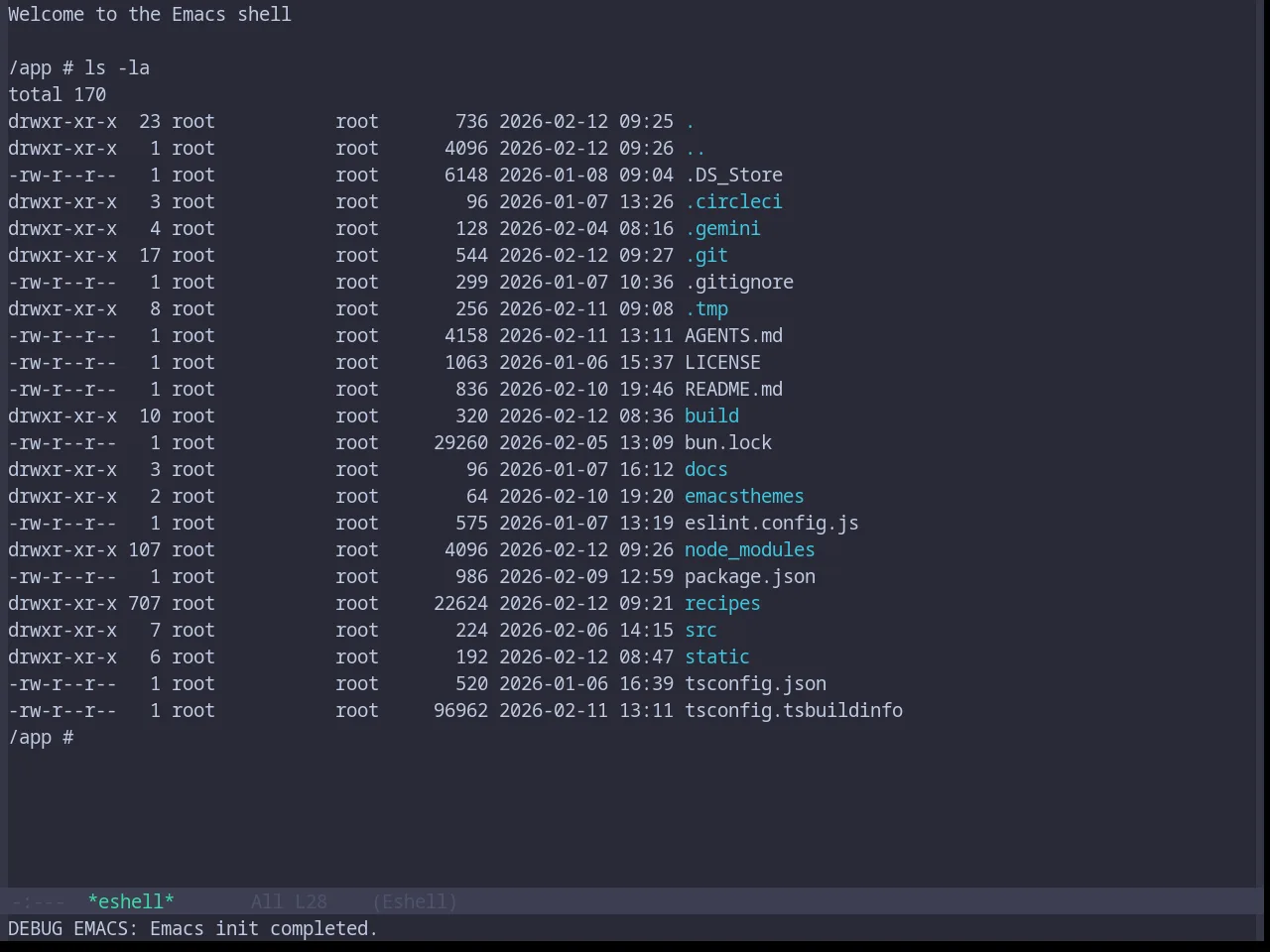 Base16 Jabuti Theme in eshell