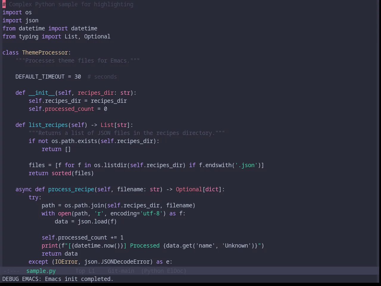 Base16 Jabuti Theme in python-mode