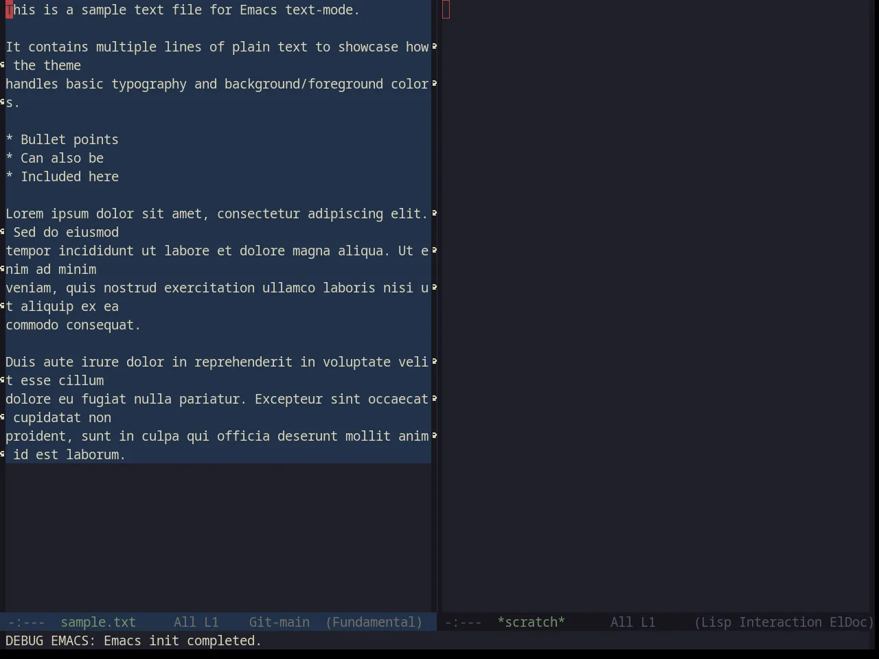 Base16 Kanagawa Theme in fundamental-mode