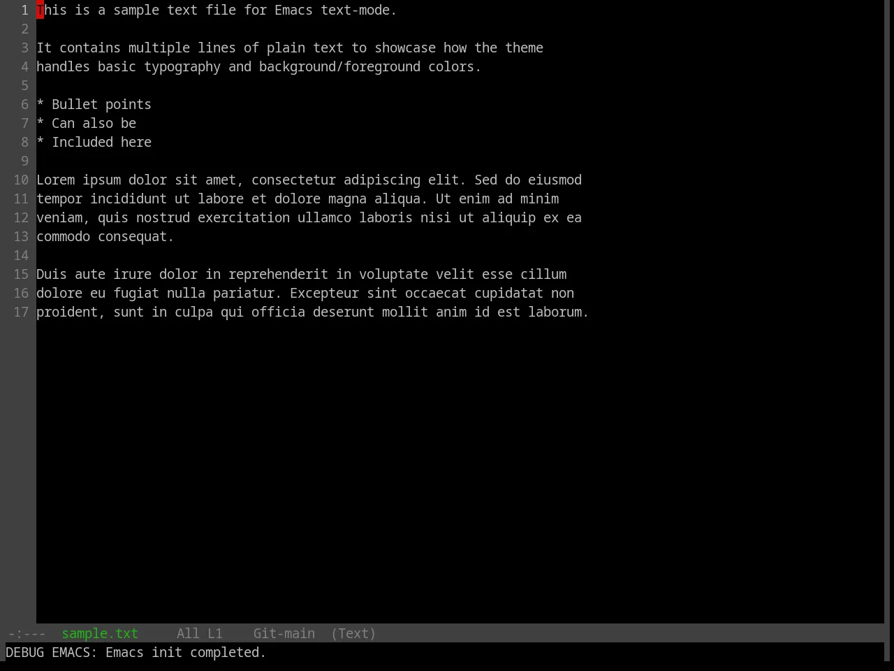 Base16 Macintosh Theme in text-mode